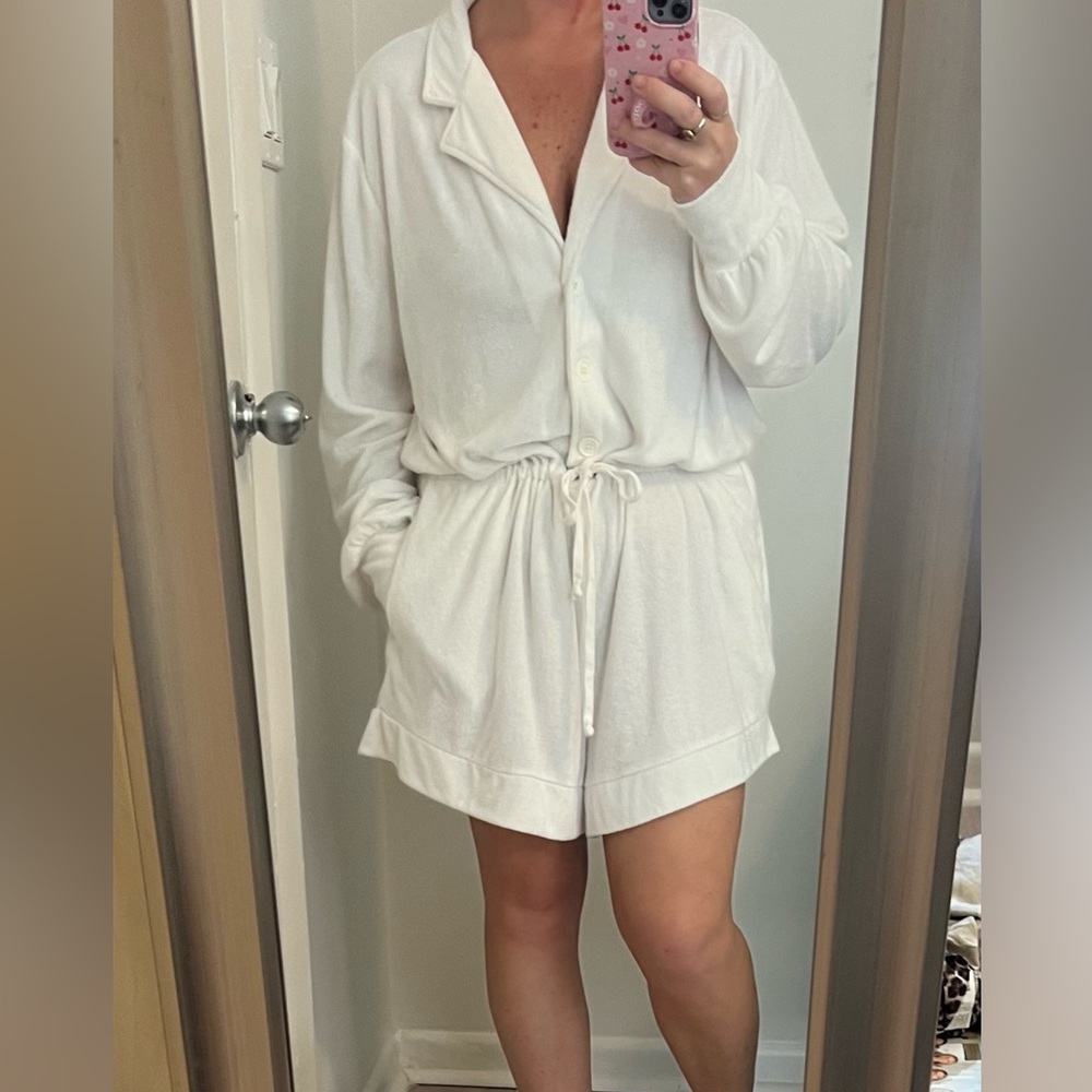 Danielle Bernstein (WeWoreWhat) Terry Romper XL
